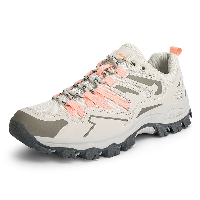 2201 Men'S And Women'S Outdoor Hiking Shoes Spring & Fall Low-Top Mesh Non-Slip Breathable Couple Hiking Cross-Country Running Sneakers - Image 5