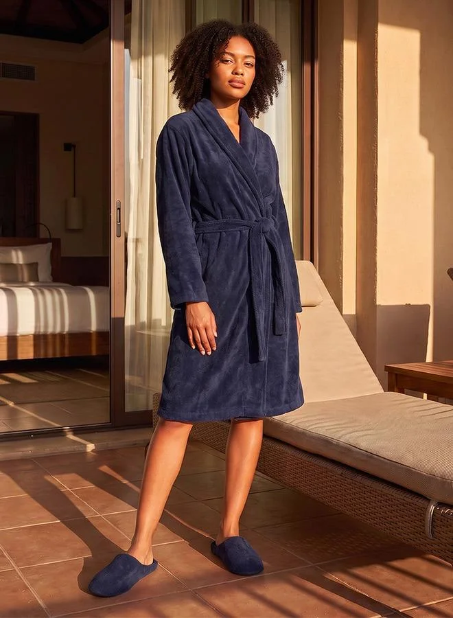 Splash FAV Intimates Terry Bathrobe and Slippers