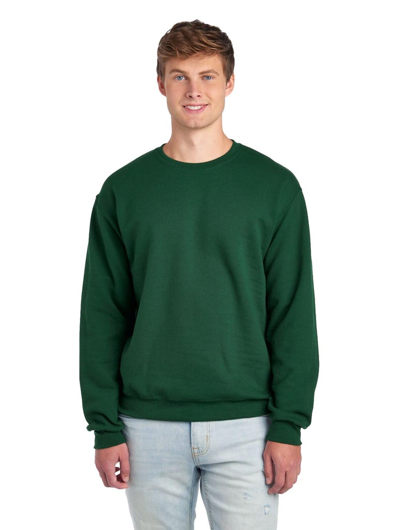 Jerzees -Men's NuBlend Fleece -Sweatshirts & Hoodies, Sweatshirt-Forest Green, Small - Image 1
