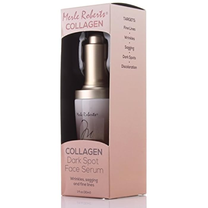 Merle Roberts Dark Spot Serum with Collagen. Anti-aging serum for Wrinkles, Sagging Skin, & Fine lines. With Bulgarian Rose & Antioxidant Superfood botanicals Kale, Acai, & Noni. (1 Fl Oz (Pack of 1)) - Image 2