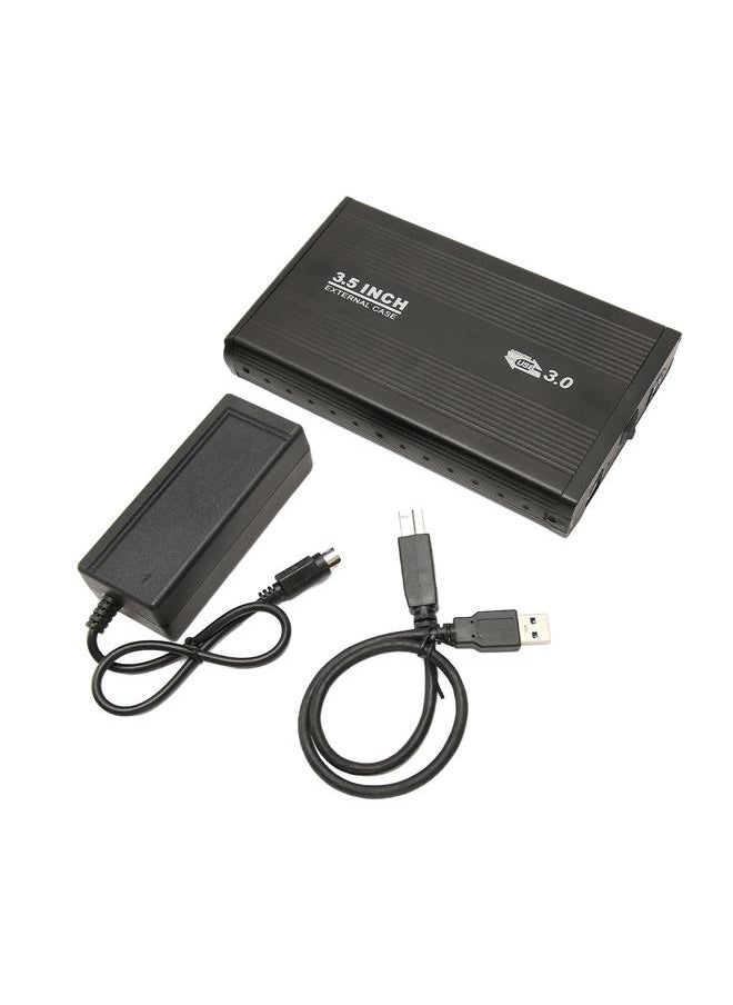 Thoraya 3.5-inch Desktop Metal External Hard Drive USB3.0 Hard Drive Storage Compatible with PC/TV/Desktop/Laptop 4TB EU Regulations  - Image 2