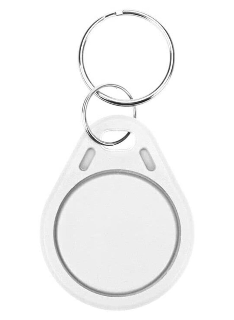 Rubik - RFID Tags 13.56 MHz M1 0-Sector Writable Key Chain UID IC Keyfobs Access Control Key Rings Compatible with Type A and Mifare Key Card Token (20 Pcs) - Image 1