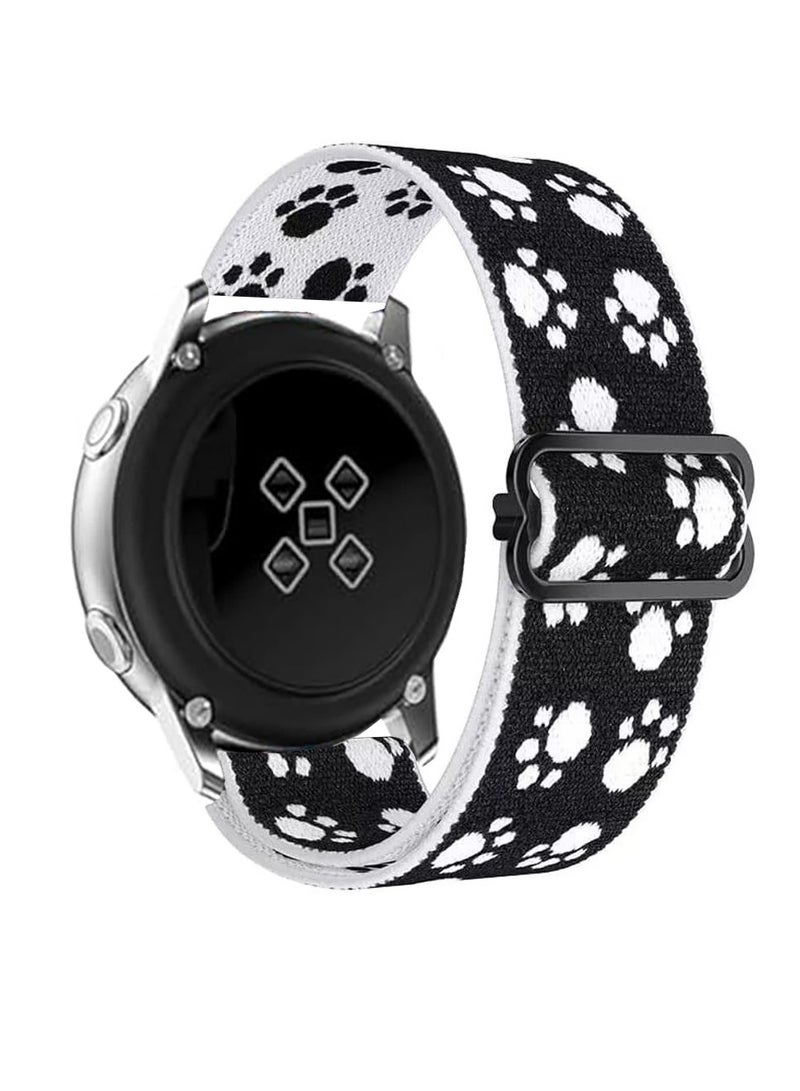 Strap Nylon Loop 22MM Band For Samsung galaxy watch 3 45mm /galaxy 46mm/Gear S3/Huawei watch GT3 46MM/GT 4 46MM/GT2E/GT 46mm/GT2 Pro/GT2 46MM/Honor Magic Watch2 46mm/Amazfit GTR 4/3/2/2e