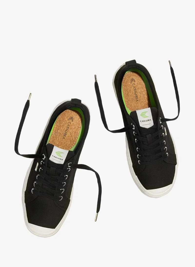 Cariuma  OCA Low Black Canvas  | Best Price UAE