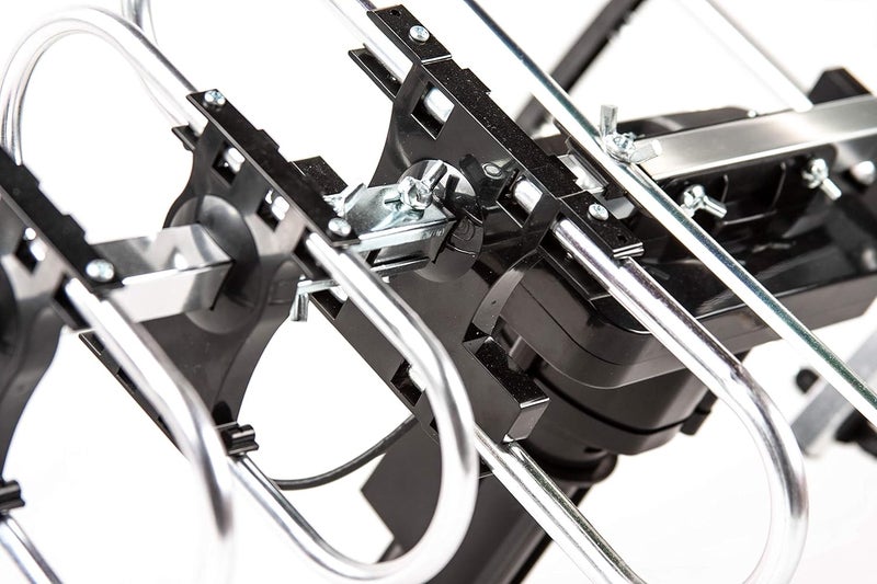 Five Star Outdoor Antenna HD TV 200 Miles Range with Motorized 360° Rotation, UHF/VHF/FM Radio with Infrared Remote Control - Image 5