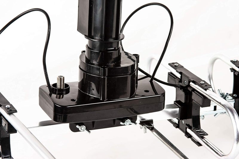 Five Star Outdoor Antenna HD TV 200 Miles Range with Motorized 360° Rotation, UHF/VHF/FM Radio with Infrared Remote Control - Image 4