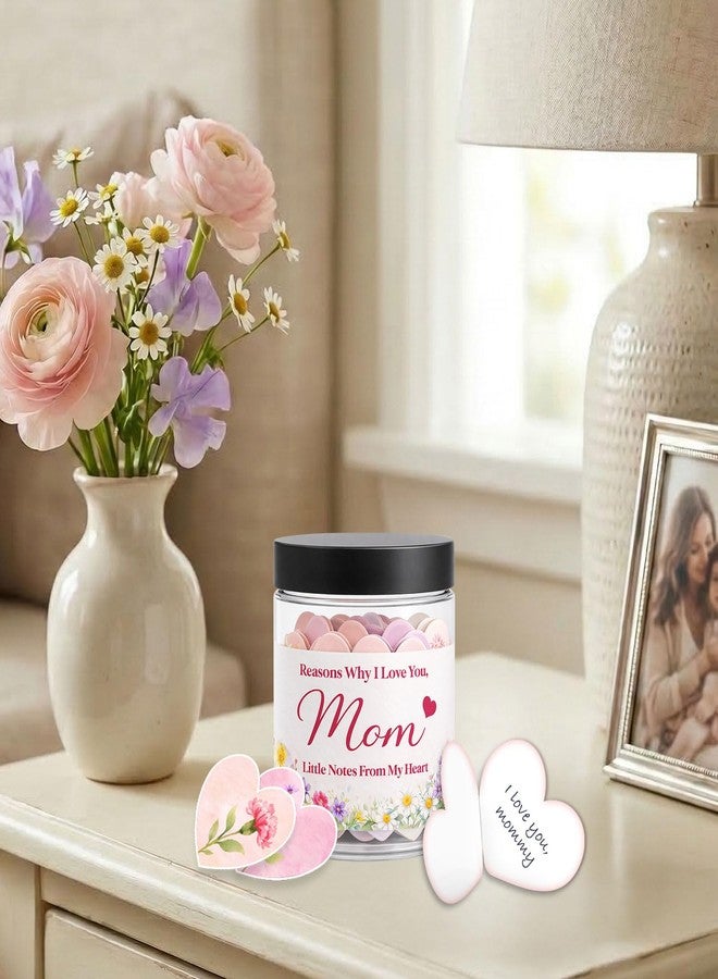 Musemory Reasons Why I Love You Mom Jar, DIY Love Notes in a Jar with Envelopes, What I Love About Mom, Mothers Day Gifts for Mom from Daughter Son, Mother Birthday Gifts - Image 4