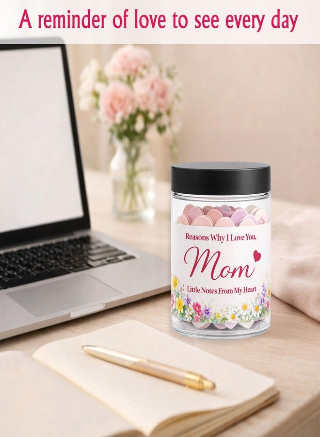 Musemory Reasons Why I Love You Mom Jar, DIY Love Notes in a Jar with Envelopes, What I Love About Mom, Mothers Day Gifts for Mom from Daughter Son, Mother Birthday Gifts - Image 5
