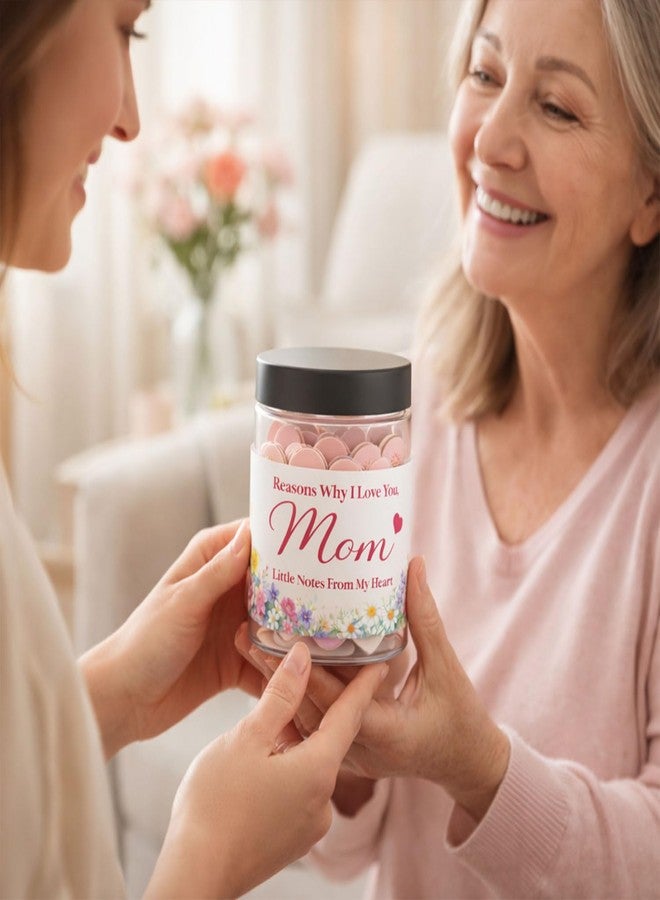 Musemory Reasons Why I Love You Mom Jar, DIY Love Notes in a Jar with Envelopes, What I Love About Mom, Mothers Day Gifts for Mom from Daughter Son, Mother Birthday Gifts - Image 3