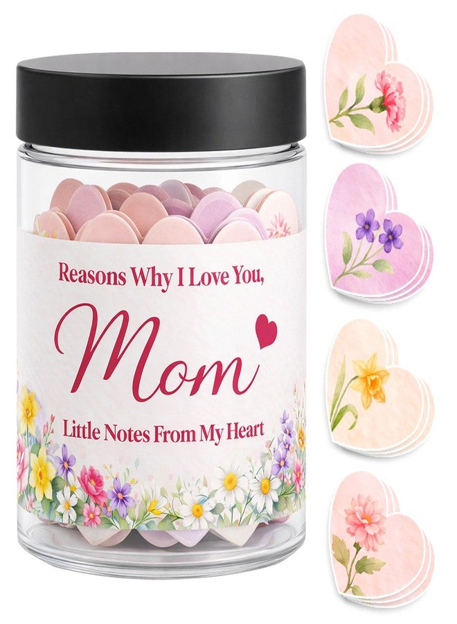 Musemory Reasons Why I Love You Mom Jar, DIY Love Notes in a Jar with Envelopes, What I Love About Mom, Mothers Day Gifts for Mom from Daughter Son, Mother Birthday Gifts - Image 1