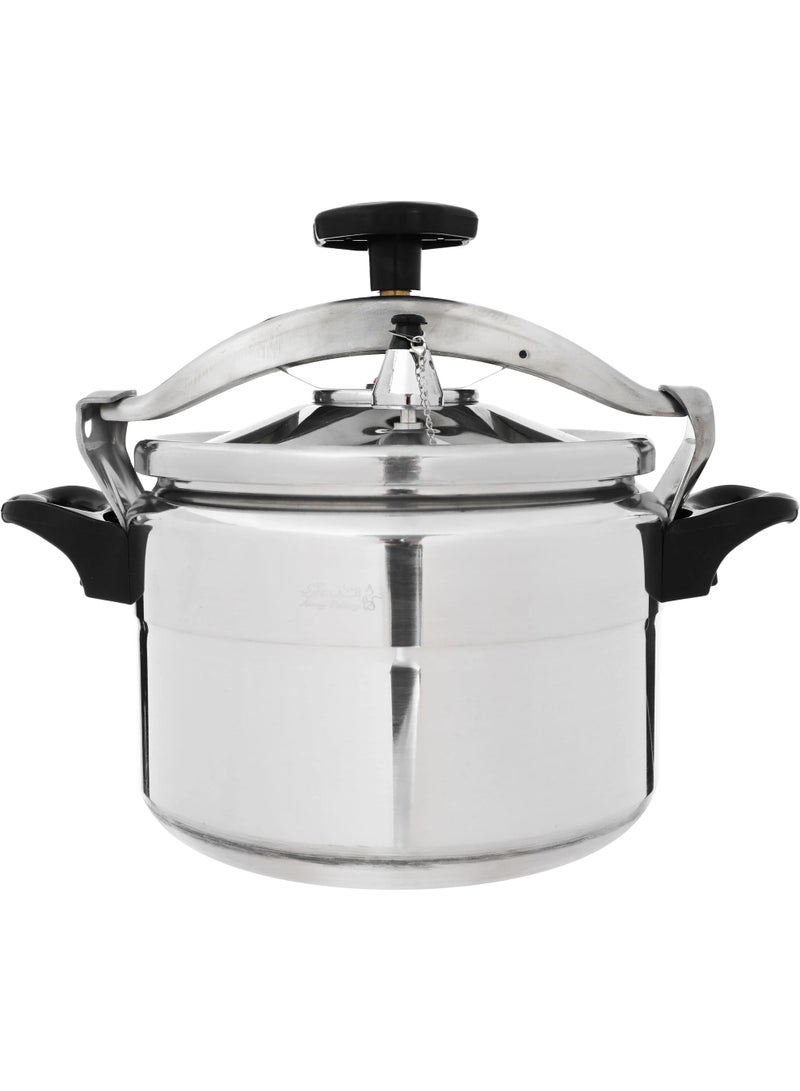 السيف غاليري قدر ضغط من الألومنيوم، سعة 7 لتر - فضي - Image 1