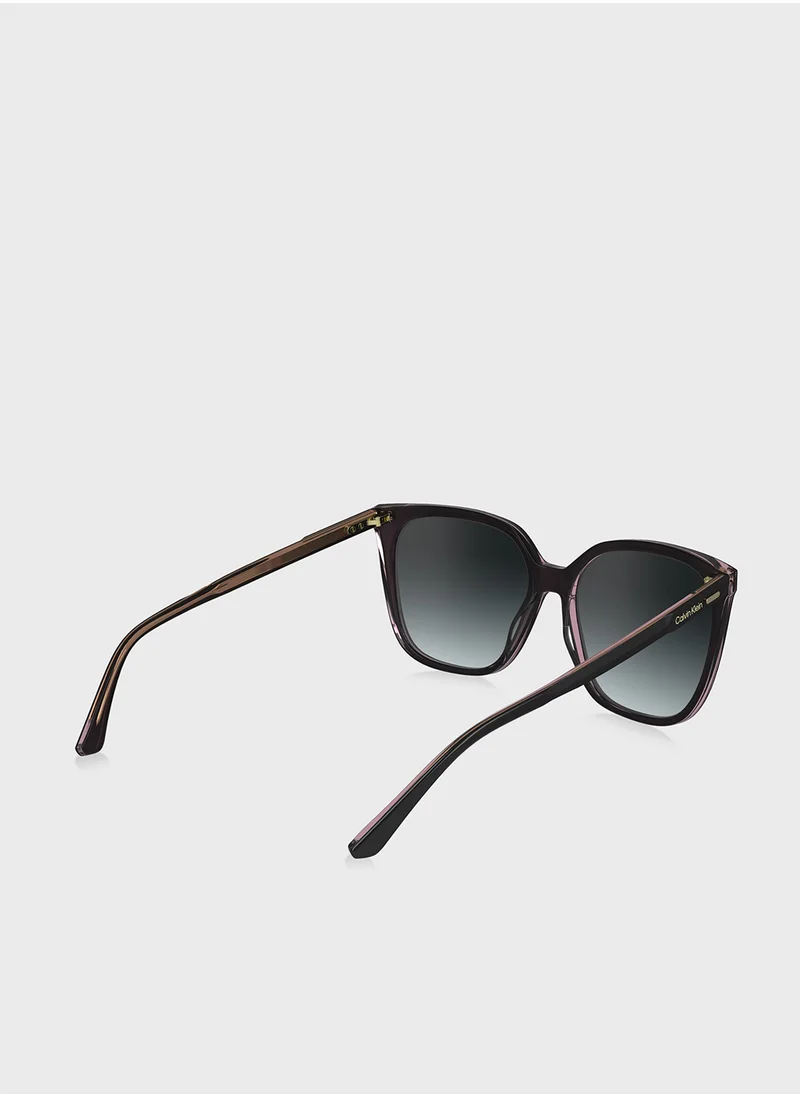 كالفن كلاين Modified Rectangle Sunglasses