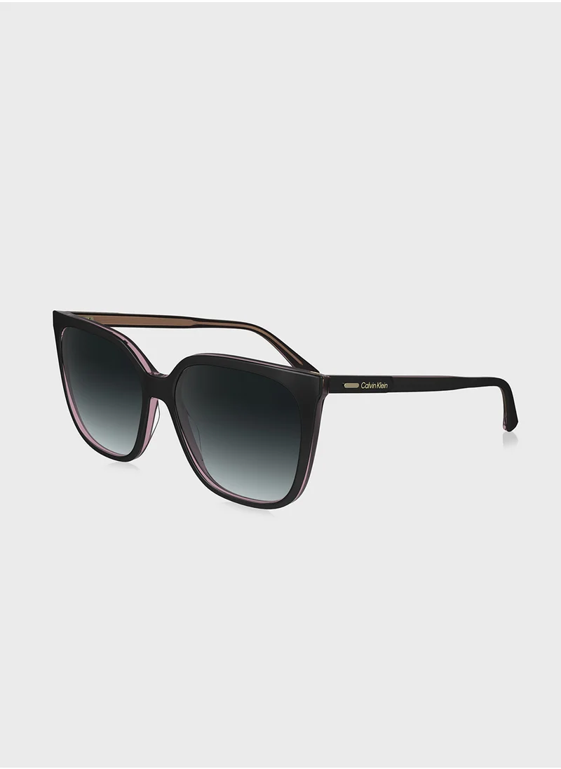 كالفن كلاين Modified Rectangle Sunglasses