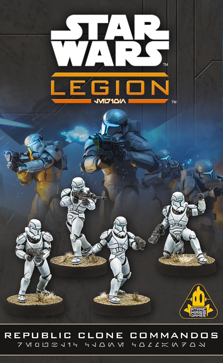Asmodee Star Wars Legion Republic Clone Commandos Elite Galactic Republic Unit Tabletop Miniatures Game Strategy Game for Kids and Adults Ages 14 2 Players 90 Min Playtime - Image 3