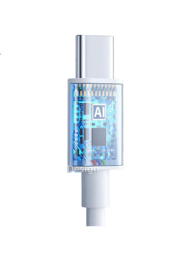 Trendy Style Chuanfan Suitable For Realme Data Cable, Charging Cable 240W/150W Full-Grade Instant Charging, Gt5/Gtneo5/Neo3 Phone Dual-Head Type-C Charger Cable - Image 3