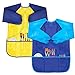 BAHABY Kids Art Smocks 2 Pack Painting Smock with Long Sleeve and 3 Pockets for Age 38 - Image 3