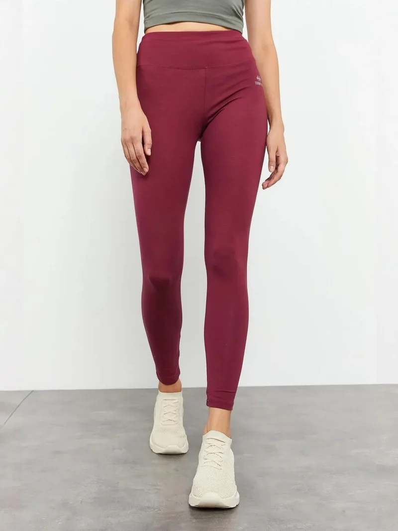 TOMMYLIFE TOMMY High-Waist Cotton Elastane Leggings