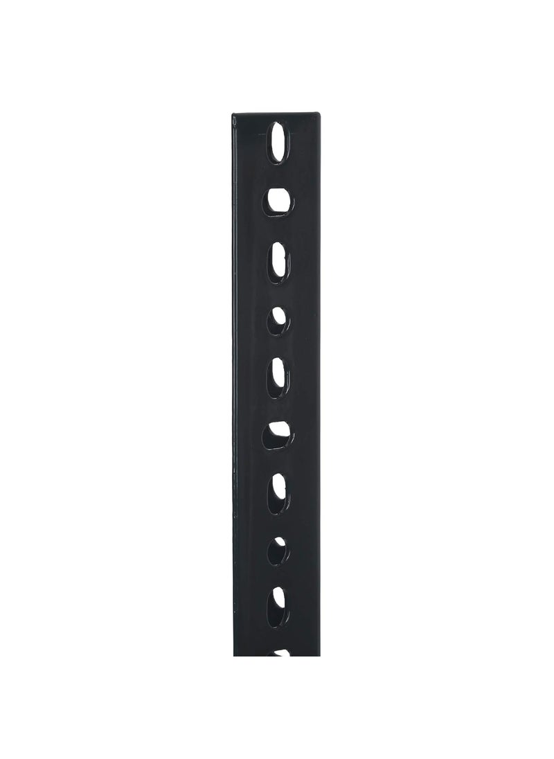 Mil-Nil MilNil HR 8 Piece 78 inch Slotted Angle DA Grey 14 Gauge Powder Coating  - Image 3