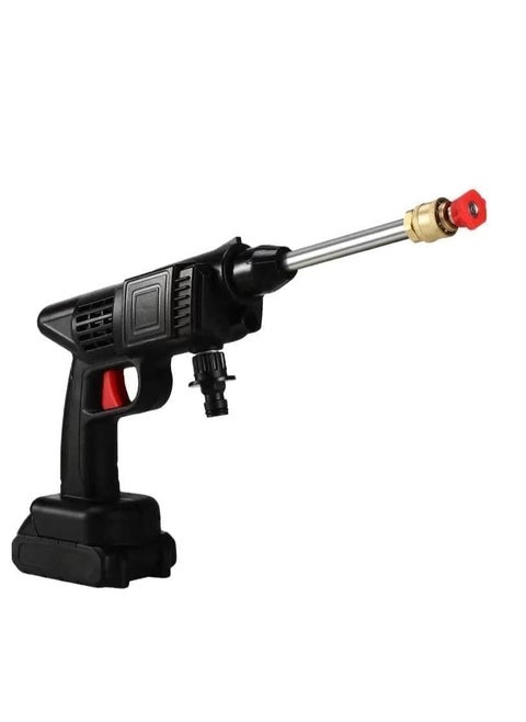Washing gun chargeable with accessories