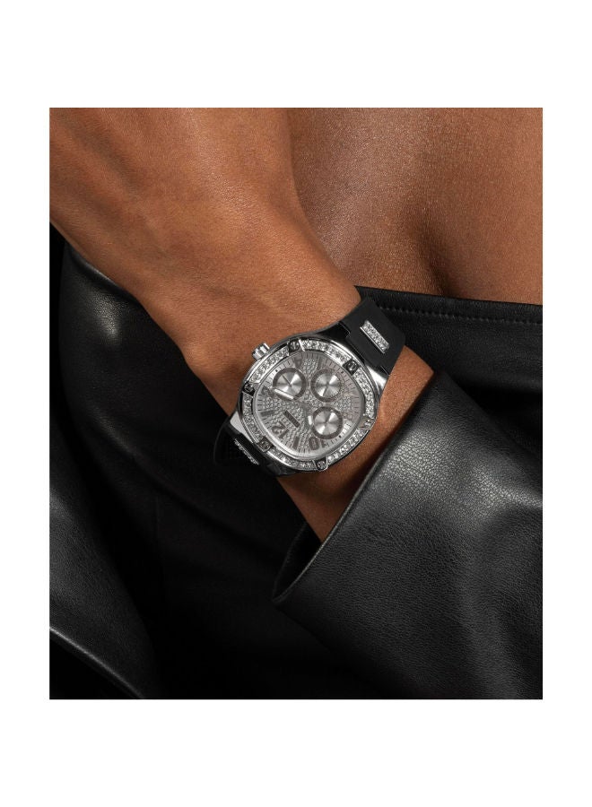 GUESS Silicone Chronograph Wrist Watch GW0619L1 - Image 2