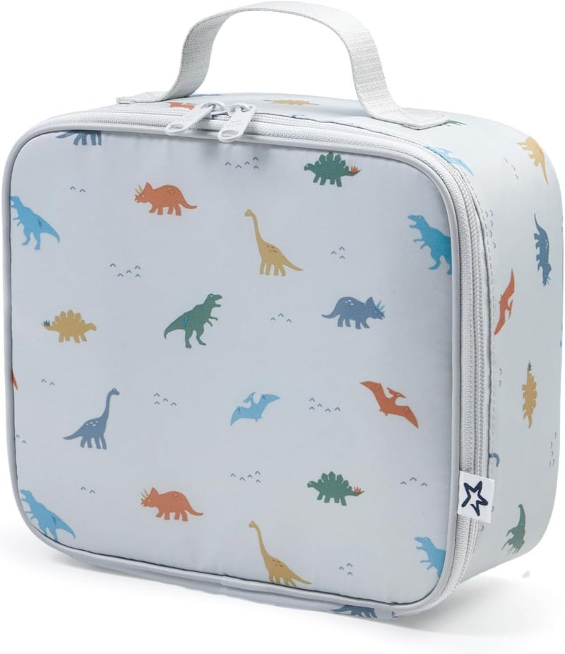 Tiny Twinkle Insulated Lunch Box for Girls and Boys | Durable and Reusable for School & Travel | Ages 3 and Up | Waterproof and Easy to Clean | PFAs and BPA Free（Dinosaur） - Image 1