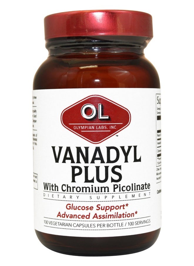 Olympian Labs - Vanadyl Plus With Chromium 10Mg 100 Capsules - Image 1