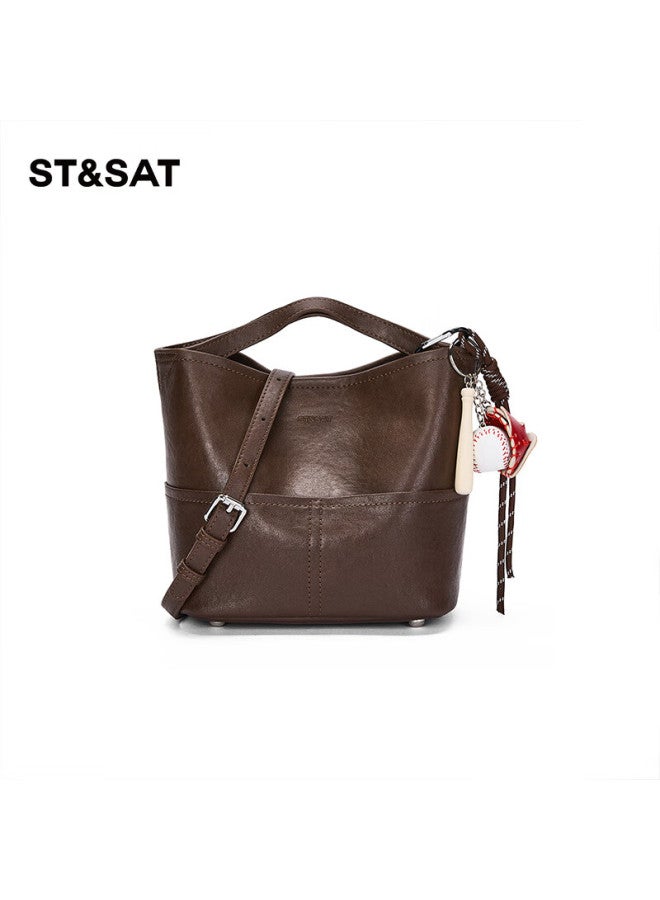 St&Sat Xingqiliu Handbag For Women, Tote Bag, Soft Handbag, High-quality Luxury Crossbody Bag, Teacher's Day Gift - Image 4