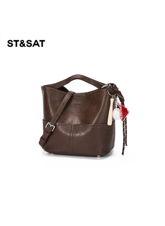 St&Sat Xingqiliu Handbag For Women, Tote Bag, Soft Handbag, High-quality Luxury Crossbody Bag, Teacher's Day Gift - Image 5