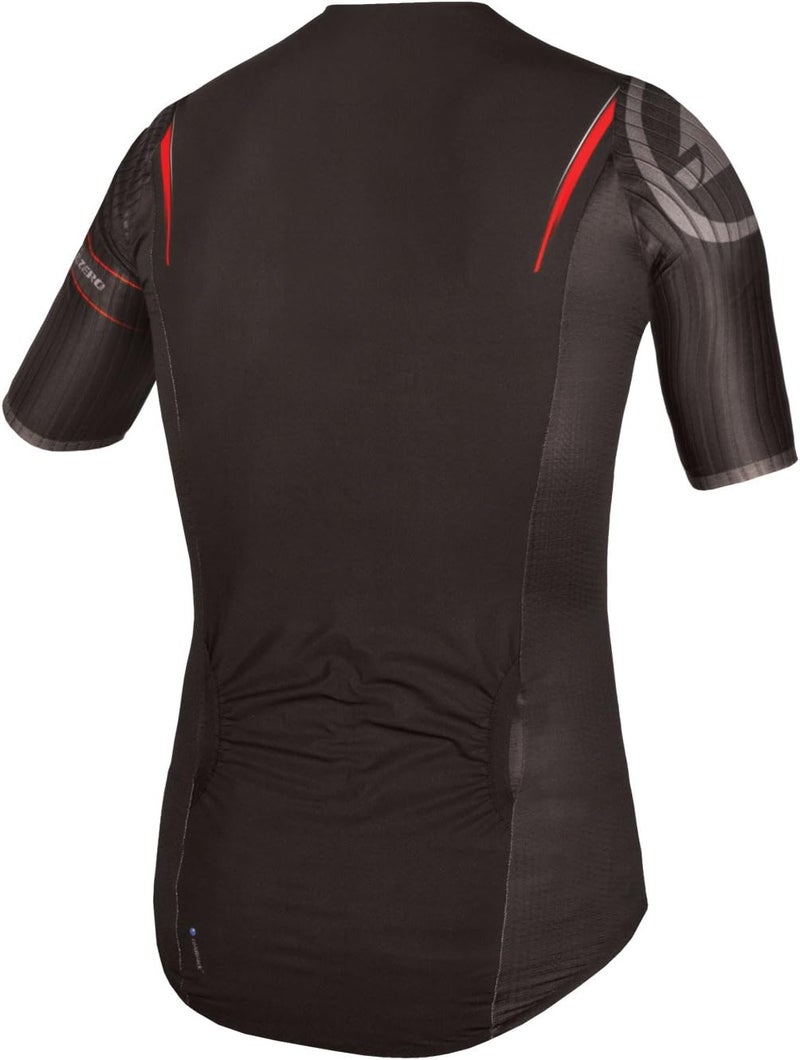 Endura QDC D2Z Short Sleeve Jersey for Unisex Adults - Black - Image 2