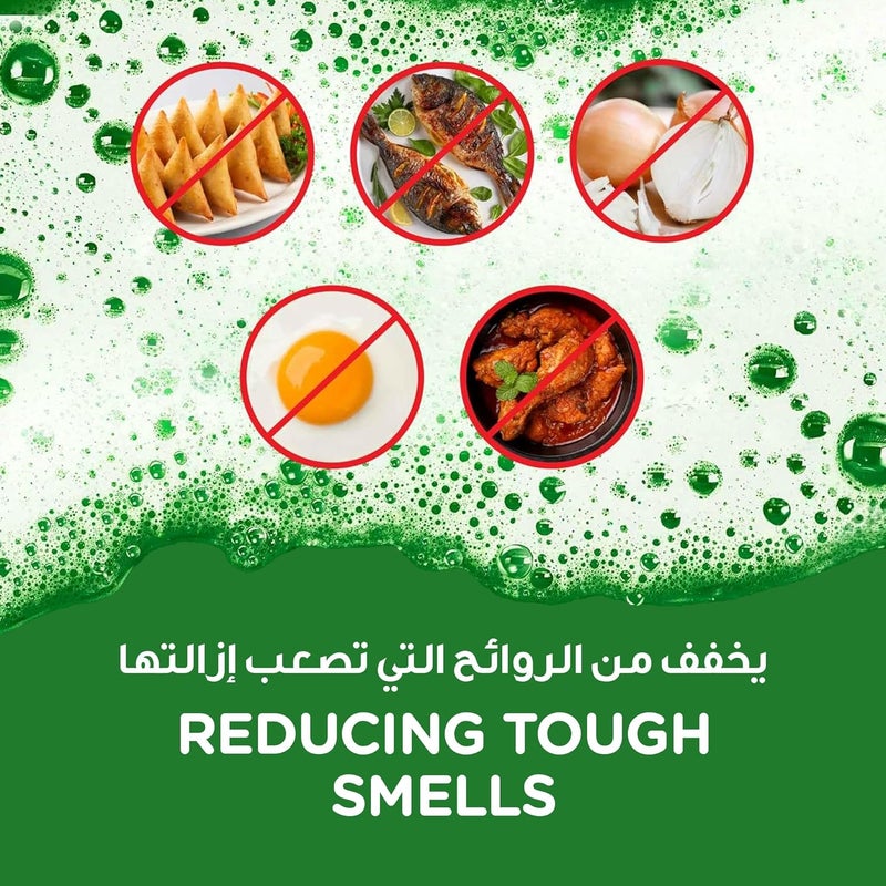 Dishwashing Liquid, Lime & Matcha Tea, 750ml, for 100% Grease Removal - Image 2