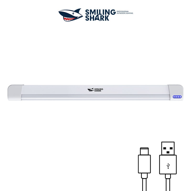 SMILING SHARK LED Outdoor Camping Light with Strong Magnetic Adsorption, Rechargeable - Image 2