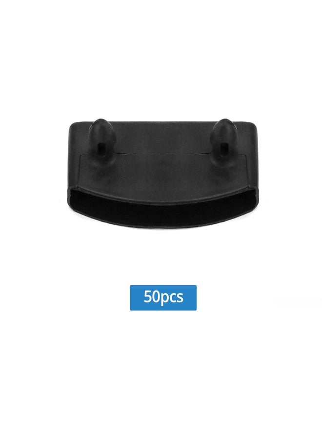 QWORK Plastic Bed Slat Caps, 50Pcs Side and Center Bed Slats Holders Replacement for Single, Double and King Size Beds (55mm x 9mm Inside) - Image 2
