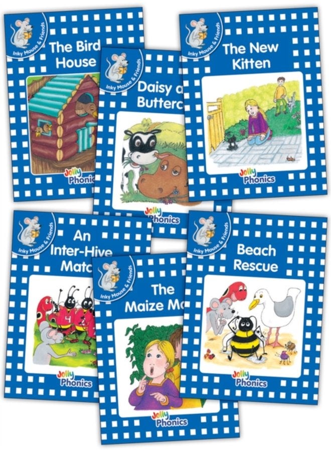 قراء جولي فونكس أصدقاء إنكي المستوى 4 بحروف مسبوقة باللغة الإنجليزية البريطانية - غلاف ورقي