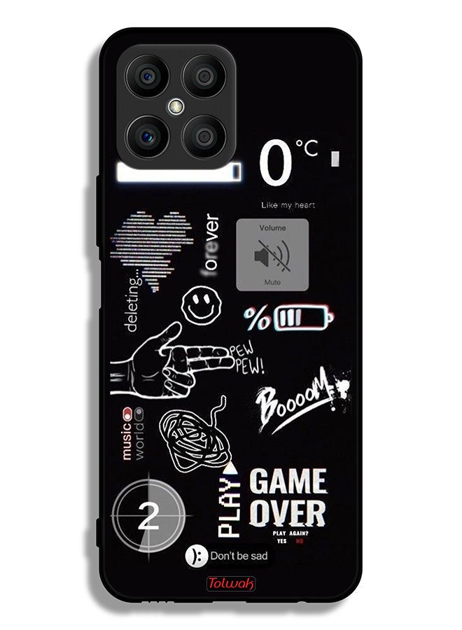 Tolwak غطاء حماية لهاتف Honor X8 4G - لعبة انتهت بي بي - Image 2