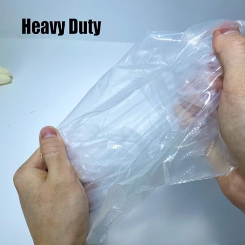 Aogigigio 20Pcs Rain Covers for Shoe Clear - Waterproof Disposable Plastic Clear Heavy Duty Shoe Covers for Men and Women - Image 5