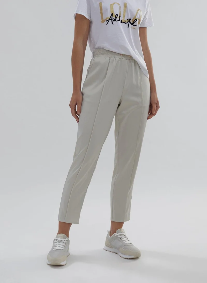 Lola Casademunt Basic satin joggers
