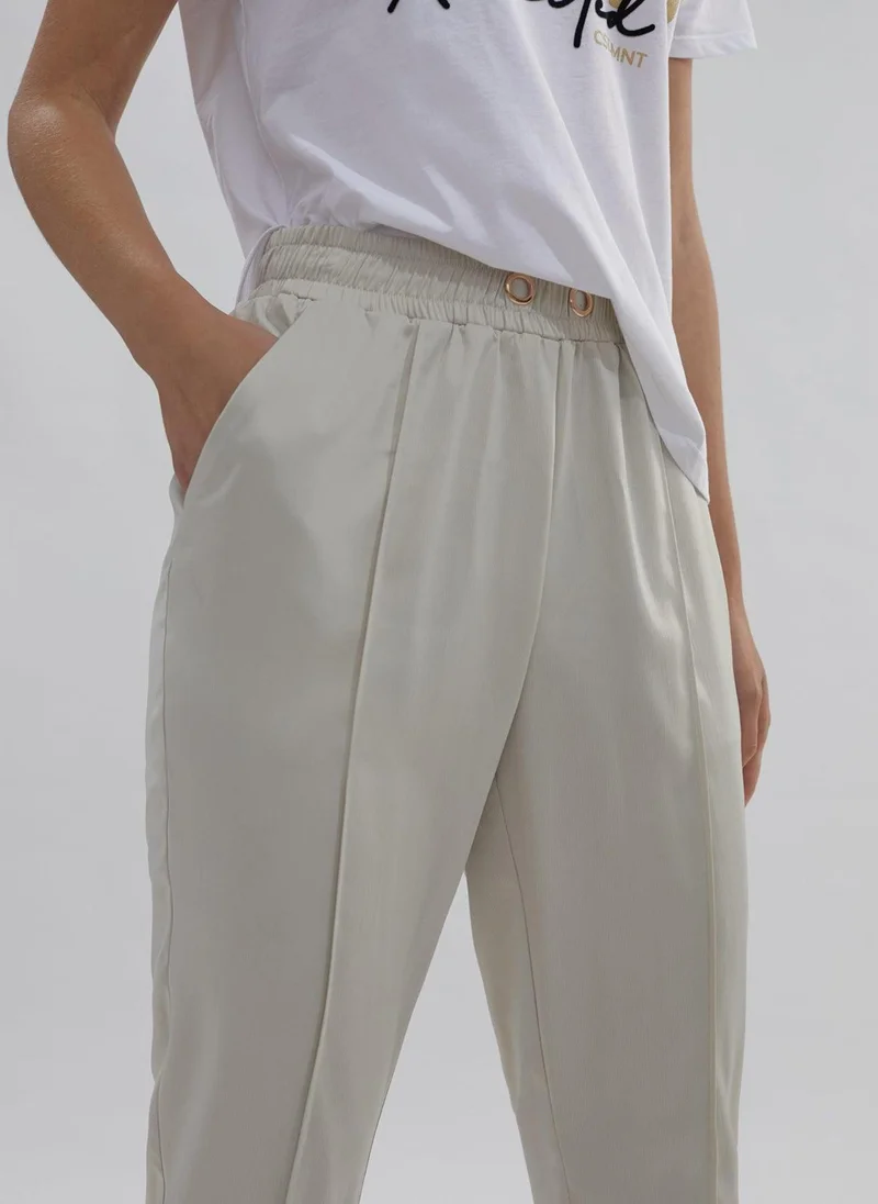Lola Casademunt Basic satin joggers