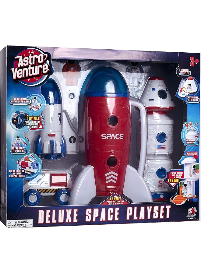 استرو_ڤينشر مجموعة ألعاب الفضاء الفاخرة - Image 1