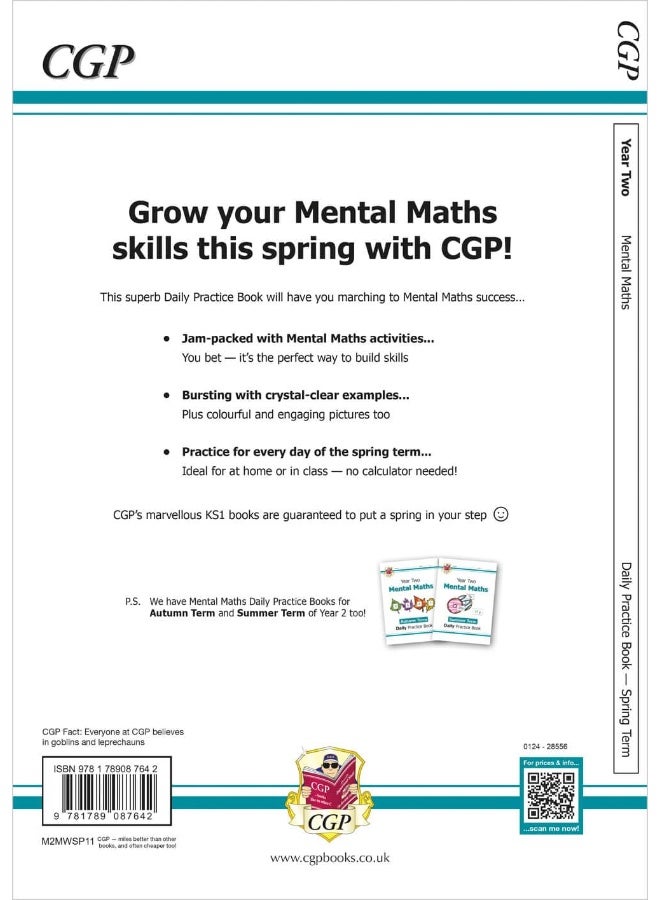 KS1 Mental Maths Year 2 Daily Practice Book: Spring Term - Image 2