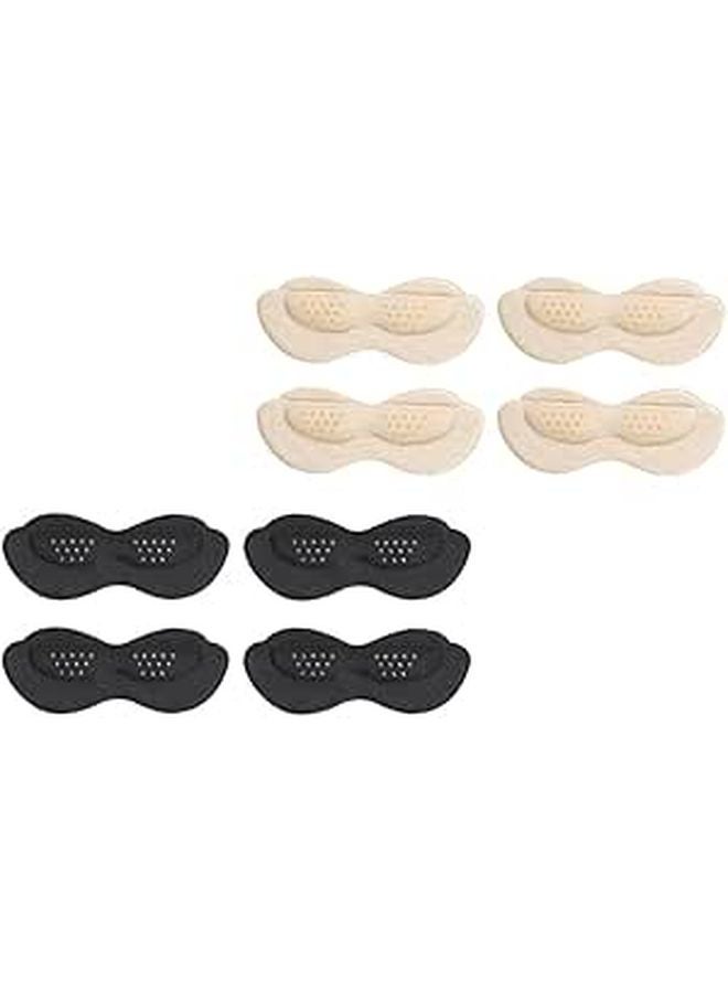 Self Adhesive Invisible Heel Pads 8 Pairs Anti Blister Cushion For Men Women - Image 1