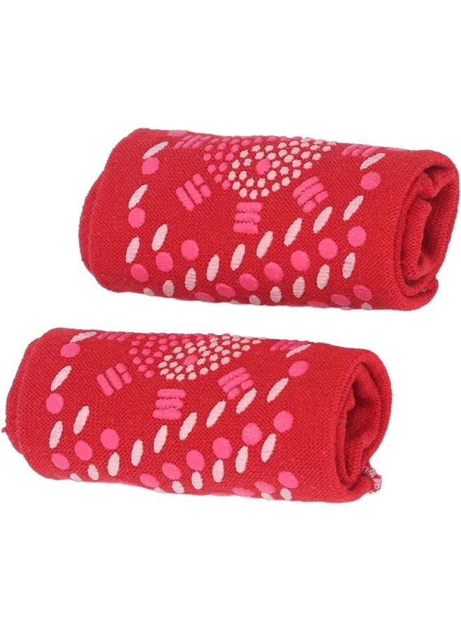 Generic Warm Heated Socks, Strong Elastic 4Pcs Self Heating Socks Tourmaline Design Breathable Soft for Winter  - Image 4