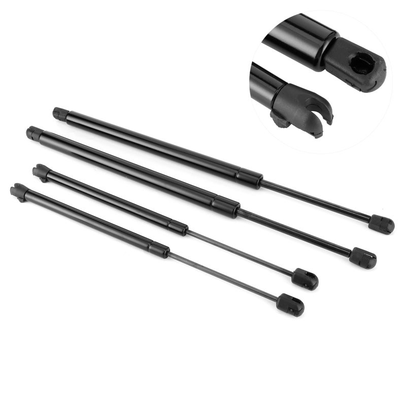 Gas Struts Support: 2 Pcs Aluminium Alloy - Premium Stable Performance Tailgate Support for Nissan Pathfinder R51 05-12 Rear Window Replacement - Image 1