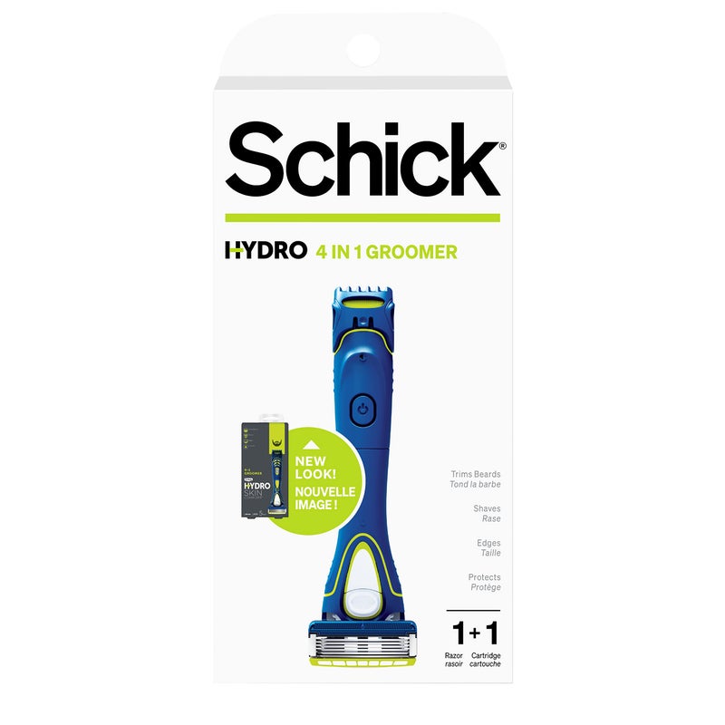 Schick Hydro 5 Mens Styling Razor with Body Groomer and Beard Trimmer