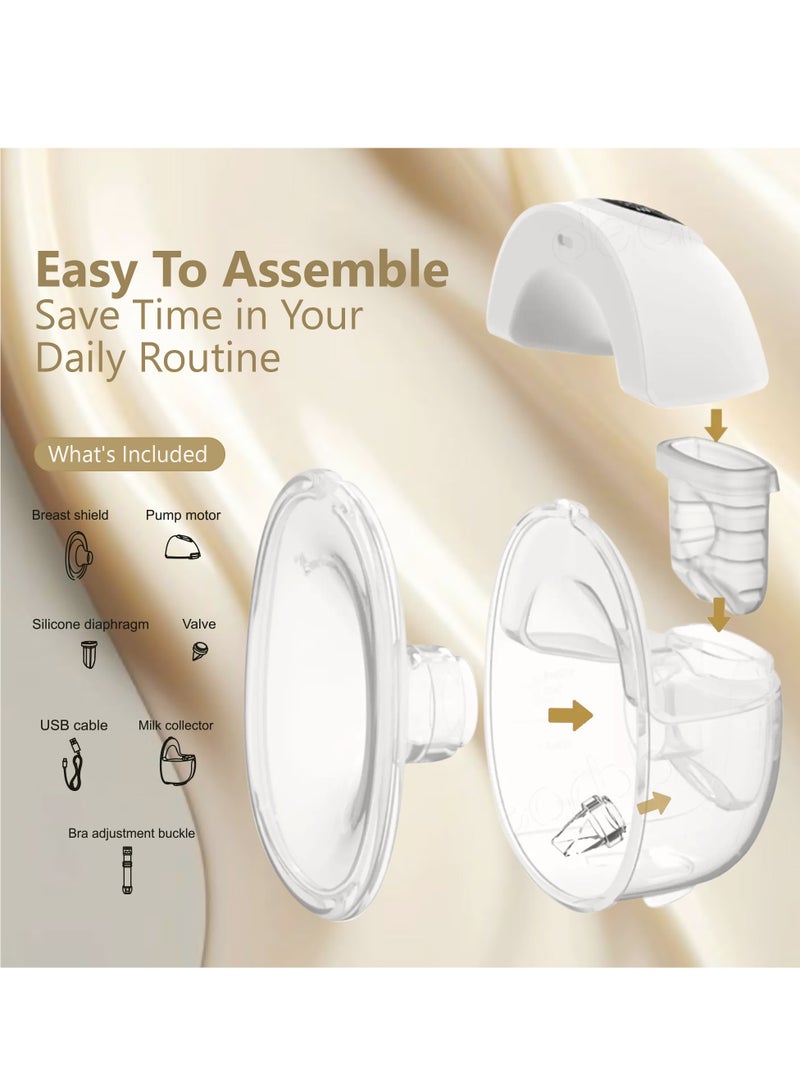 BIRTH Electric Double Wearable Breast Pumps Hands-free S39 - Image 3