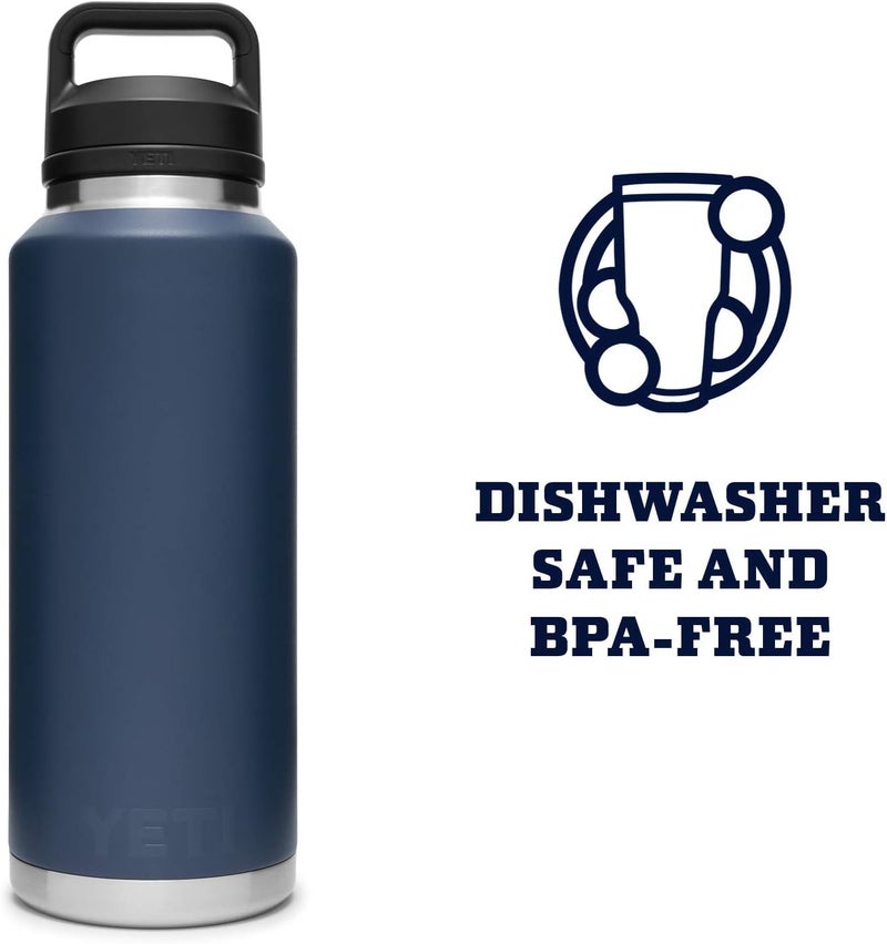 YETI Rambler 46 oz Bottle, Vacuum Insulated, Leakproof, Stainless Steel with Chug Cap - Image 5