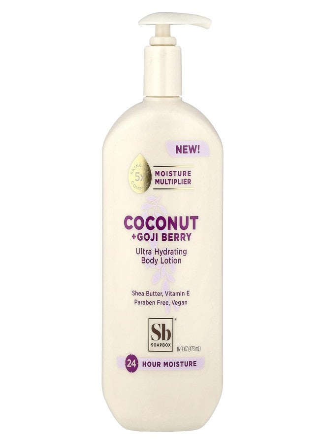 Soapbox Ultra Hydrating Body Lotion, Coconut + Goji Berry, 16 fl oz (473 ml) - Image 1