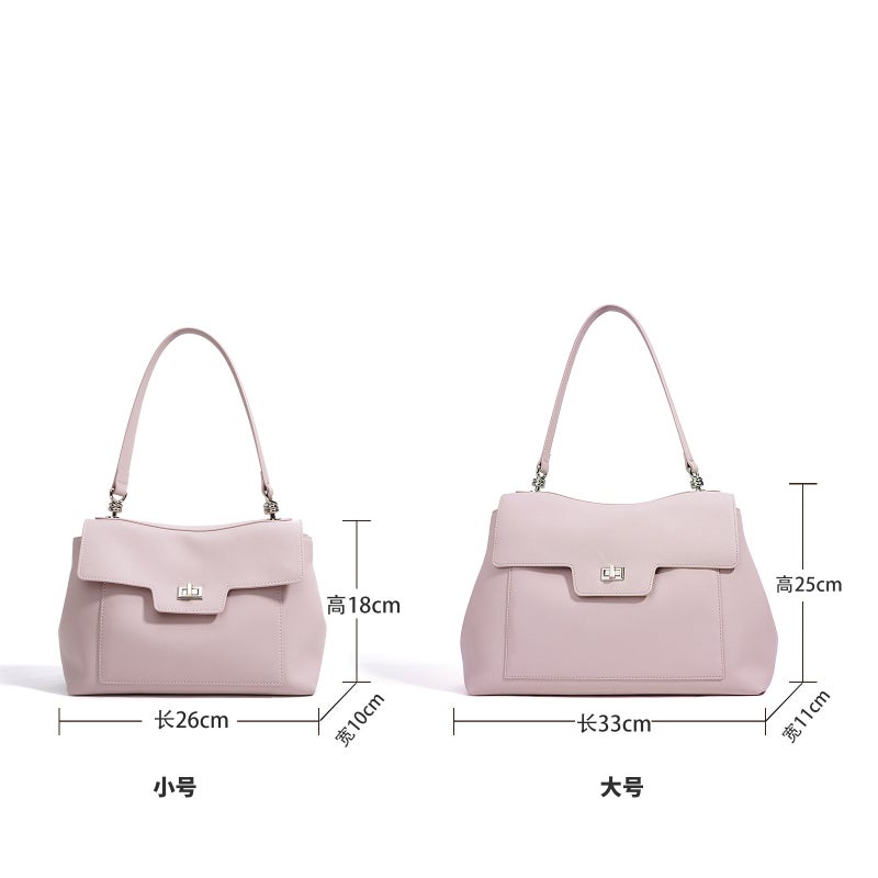 Armpit Bag Shoulder Bag High-End Genuine Leather Women'S Bag Simple Commuting Fashion Large Capacity Handbag - Image 5