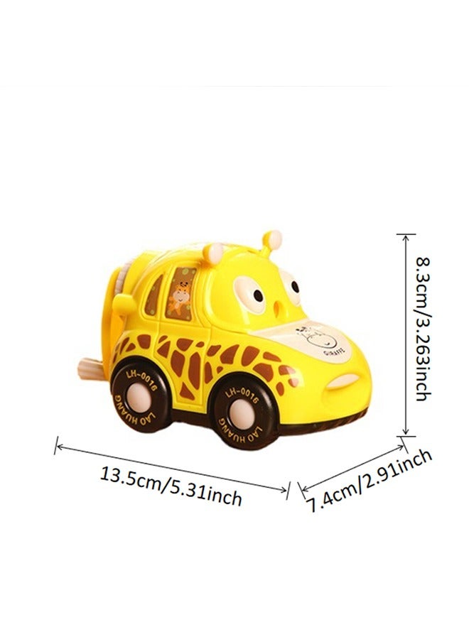 Generic A Fun Cartoon Car Shaped Pencil Sharpener With Sliding Tires, Battery Free, Suitable For Daily Office Use For Boys Girls  - Image 3