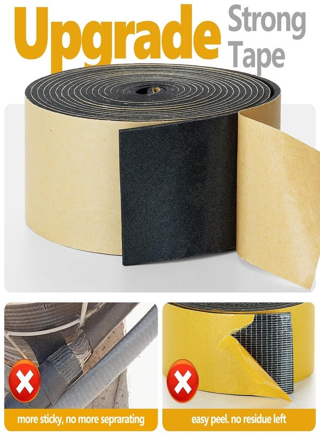 DEMEDO Pipe Insulation Tape, 3 inch x 16.5 FT, Black - Image 3