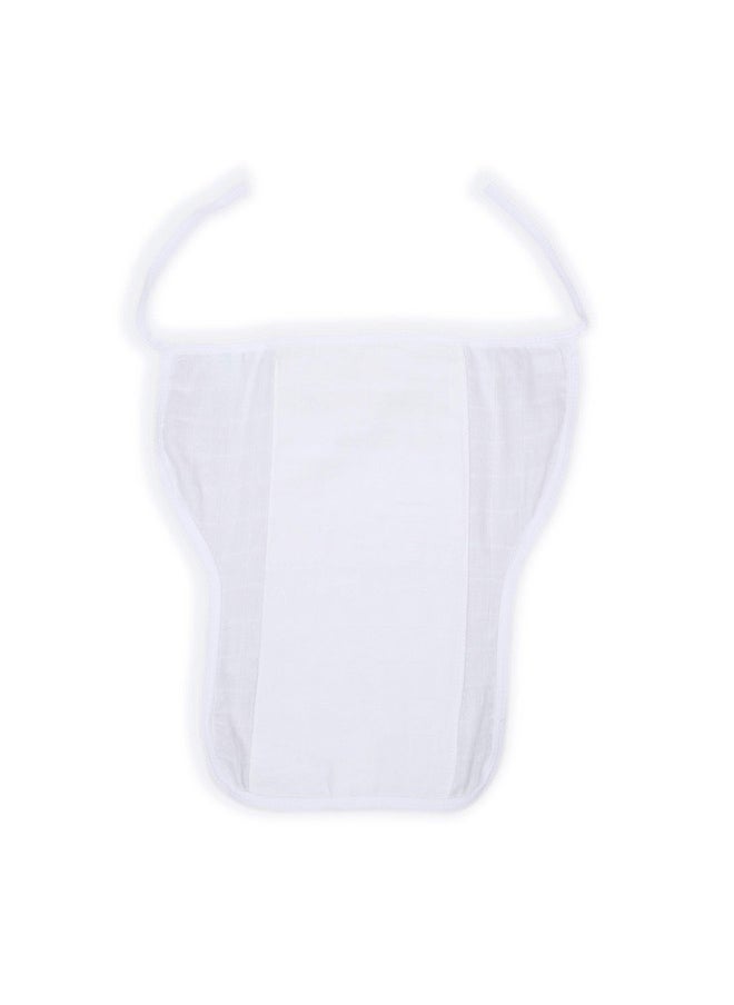 1st Step - Washable And 100% Cotton Nappies (White, New Born) - Image 1